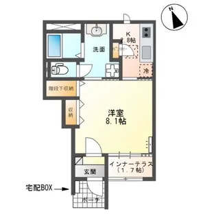 フォーレスト ガーデン【1階】の間取り
