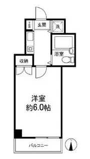 サンセール広尾【7階】の間取り