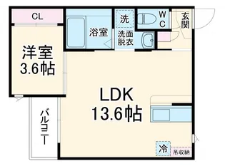 REGALEST 東大宮【3階】の間取り