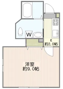 サニーサイドII【1階】の間取り
