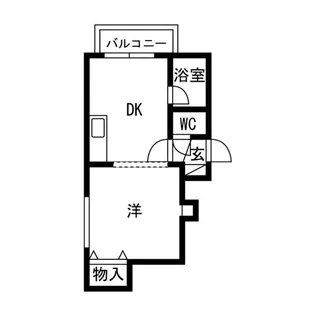 アヴニール【2階】の間取り