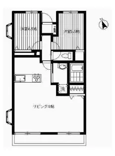 ポローニア指扇【2階】の間取り