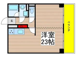 シーアイマンション南大津【10階】の間取り