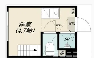 アレンデール西落合【1階】の間取り