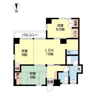 アクシス21ビル【4階】の間取り