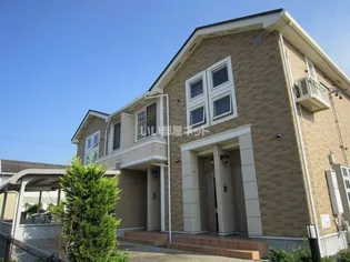 アポロUS B棟【1階】の外観