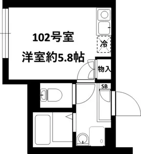 リーヴェルポート西横浜ソニア【1階】の間取り