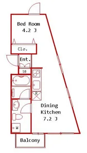 M/F【2階】の間取り
