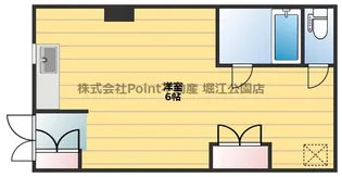 大阪府大阪市北区天神橋7【マンション】の間取り