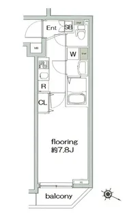 東京都大田区仲池上2【マンション】の間取り