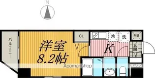 メインステージ蔵前【2階】の間取り