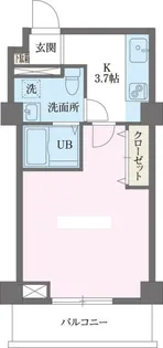 共栄町田ビル【4階】の間取り
