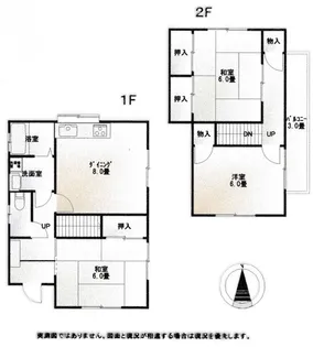 東京都八王子市楢原町【一戸建】の間取り