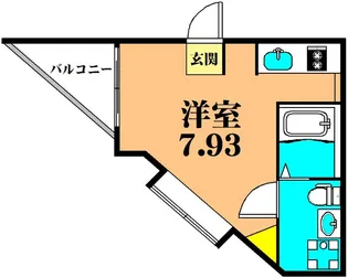 東京都品川区豊町2【マンション】の間取り