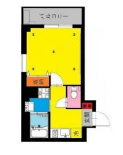 b’CASA Higashimonzen【3階】の間取り