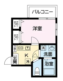 フォレスタ赤羽【3階】の間取り