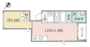 (シニア限定)へーベルヴィレッジ世田谷深沢~ギリス深沢~【2階】の間取り