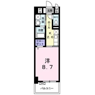 広島県福山市南蔵王町3【マンション】の間取り