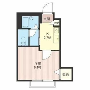 シェモアS【1階】の間取り