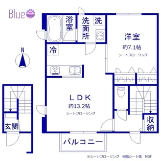 FELIC A.M【2階】の間取り