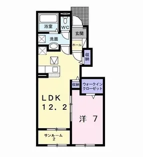 ユーフォリア 木更津【1階】の間取り