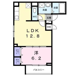 エルグ3【2階】の間取り
