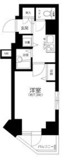 メインステージ大手町【9階】の間取り