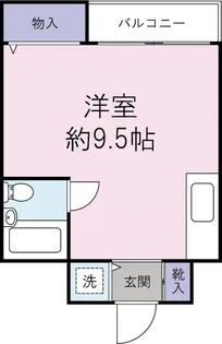 アパルトマンII【2階】の間取り