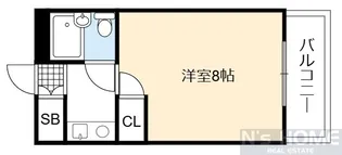 ホワイトチムニー【7階】の間取り