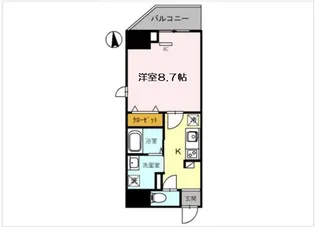 GranPino内淡路【12階】の間取り