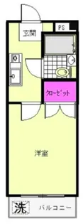 シャンプル井上【3階】の間取り