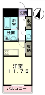 Doux Peuple【1階】の間取り