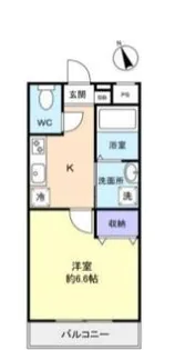 ガレット幕張本郷【2階】の間取り