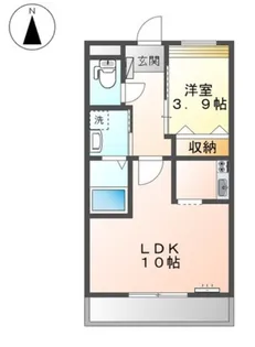 アルブル ラオ【2階】の間取り