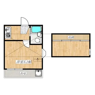 サンエール十条【2階】の間取り