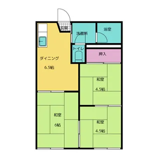 EL puente【2階】の間取り