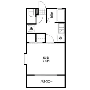 プチ メゾン顕徳【2階】の間取り