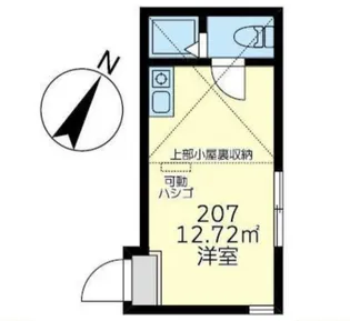 ユナイト瀬ヶ崎エリオット【2階】の間取り
