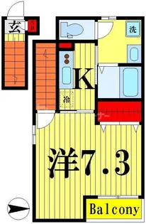 グレースハイム【2階】の間取り