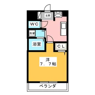 MTビルディング【8階】の間取り