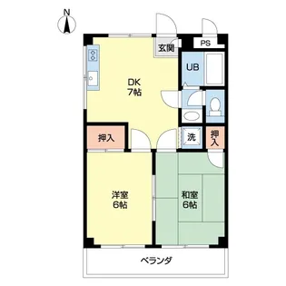 KSシェイクダウン【3階】の間取り