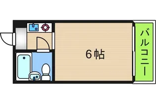 パークコート住之江【5階】の間取り