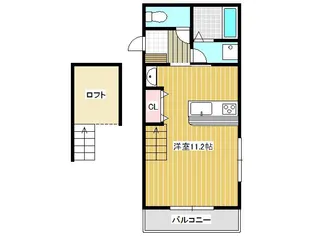 ガーデンパレス上ノ丸【2階】の間取り