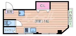 第五双葉苑【3階】の間取り