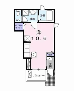 グランツ【1階】の間取り