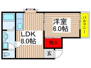 グレ-ス和光【2階】の間取り