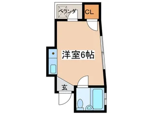 メゾンアライ中野【2階】の間取り