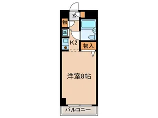 T´s garden武蔵小杉【1階】の間取り