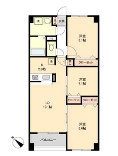 S-FORT青葉しらとり台【1階】の間取り