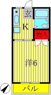 コーポ丹羽【2階】の間取り